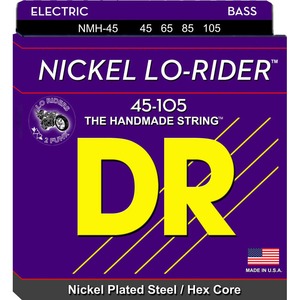 Струны для бас-гитары DR String NMH-45  NICKEL LO-RIDER