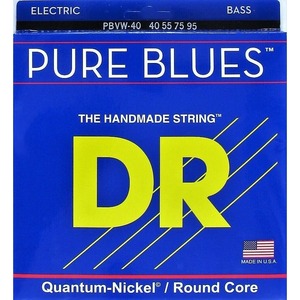 Струны для бас-гитары DR String PBVW-40 PURE BLUES