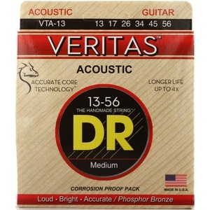 Струны для акустической гитары DR String VTA-13 VERITAS