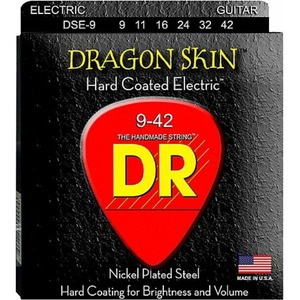 Струны для электрогитары DR String DSE-9 DRAGON SKIN