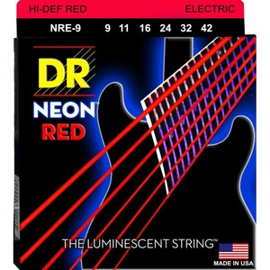 Струны для электрогитары DR String NRE-9 HI-DEF NEON