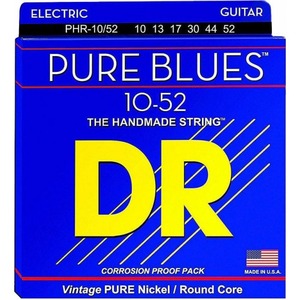 Струны для электрогитары DR String PHR-10/52 PURE BLUES