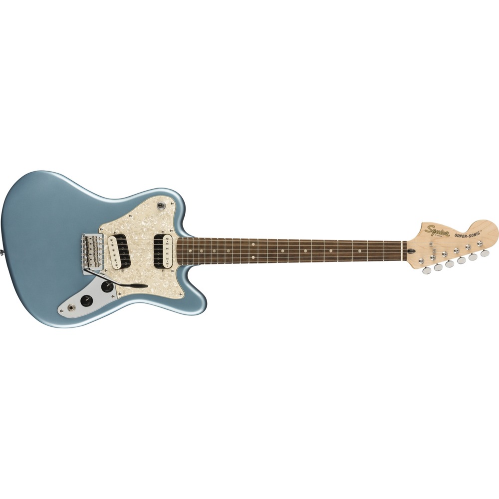 Электрогитара Fender SQUIER Paranormal Super-Sonic Laurel Fingerboard Ice Blue Metallic