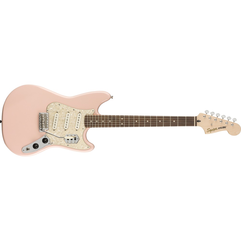 Электрогитара Fender SQUIER Paranormal Cyclone Laurel Fingerboard Shell Pink