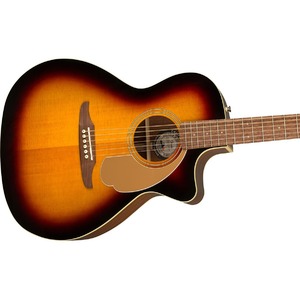 Электроакустическая гитара Fender NEWPORTER PLAYER SUNBURST WN