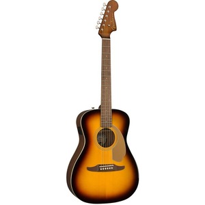 Электроакустическая гитара Fender MALIBU PLAYER SUNBURST WN