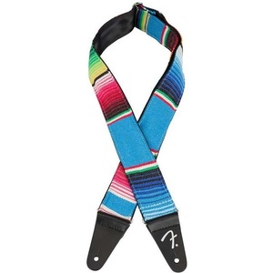 Ремень для гитары Fender 2 SERAPE STRAP BLUE MULTI