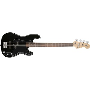 Гитарный комплект Fender Squier Affinity Series Precision Bass PJ Pack Laurel Fingerboard Black Gig Bag Rumble 15
