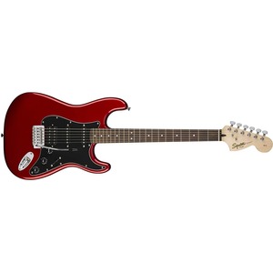 Гитарный комплект Fender Squier Affinity Series Stratocaster HSS Pack Laurel Fingerboard Candy Apple Red Gig Bag 15G 230V EU