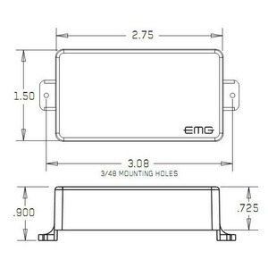 Звукосниматель EMG 60IV