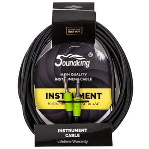 Кабель аудио 1xJack - 1xJack Soundking BJJ032 15FT 4.5m