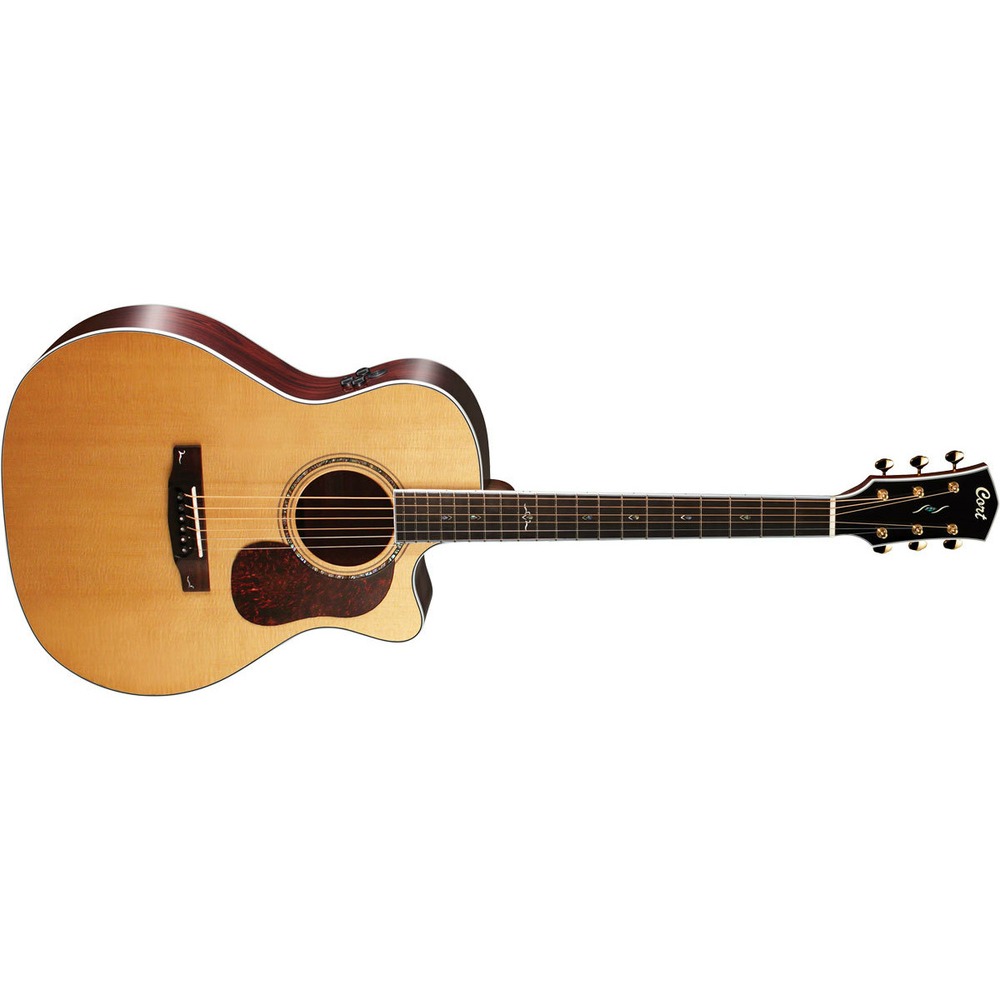 Электроакустическая гитара Cort Gold-A8 NAT с кейсом