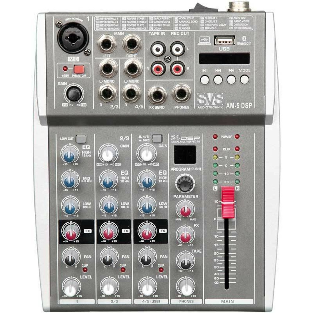 Аналоговый микшер SVS Audiotechnik AM-5 DSP