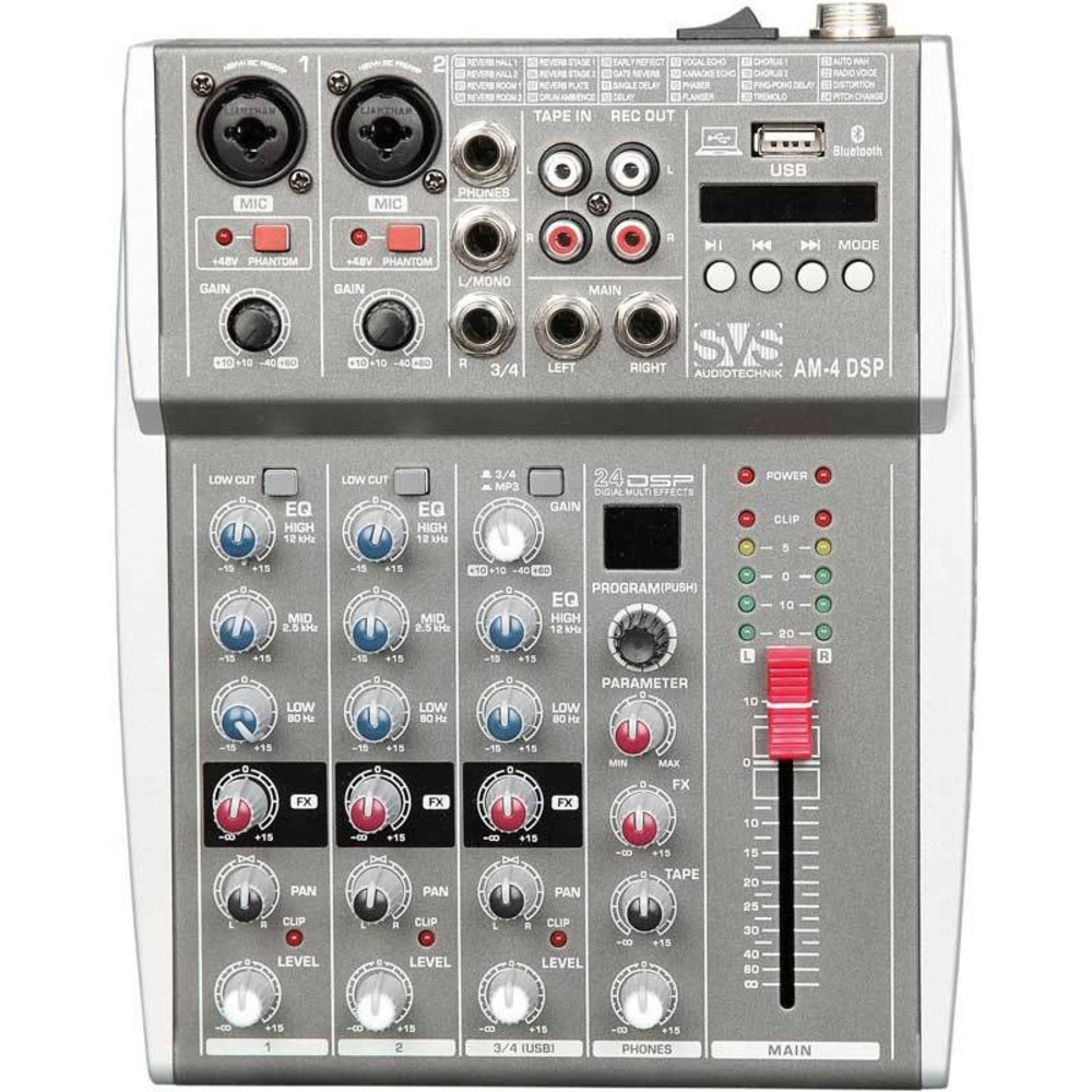 Аналоговый микшер SVS Audiotechnik AM-4 DSP