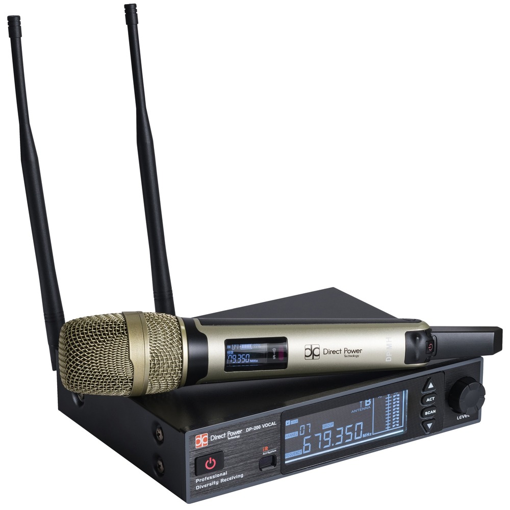 Радиосистема с ручным передатчиком Direct Power Technology DP-200 VOCAL