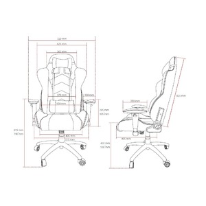 Кресло игровое Arozzi Inizio Fabric Blue