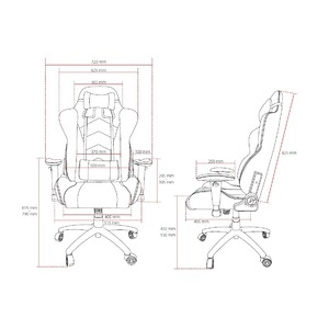 Кресло игровое Arozzi Inizio Fabric Red