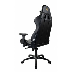Кресло игровое Arozzi Verona Signature Black PU Gold Logo