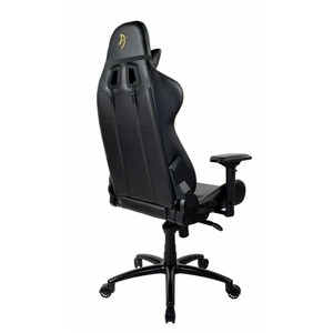 Кресло игровое Arozzi Verona Signature Black PU Gold Logo