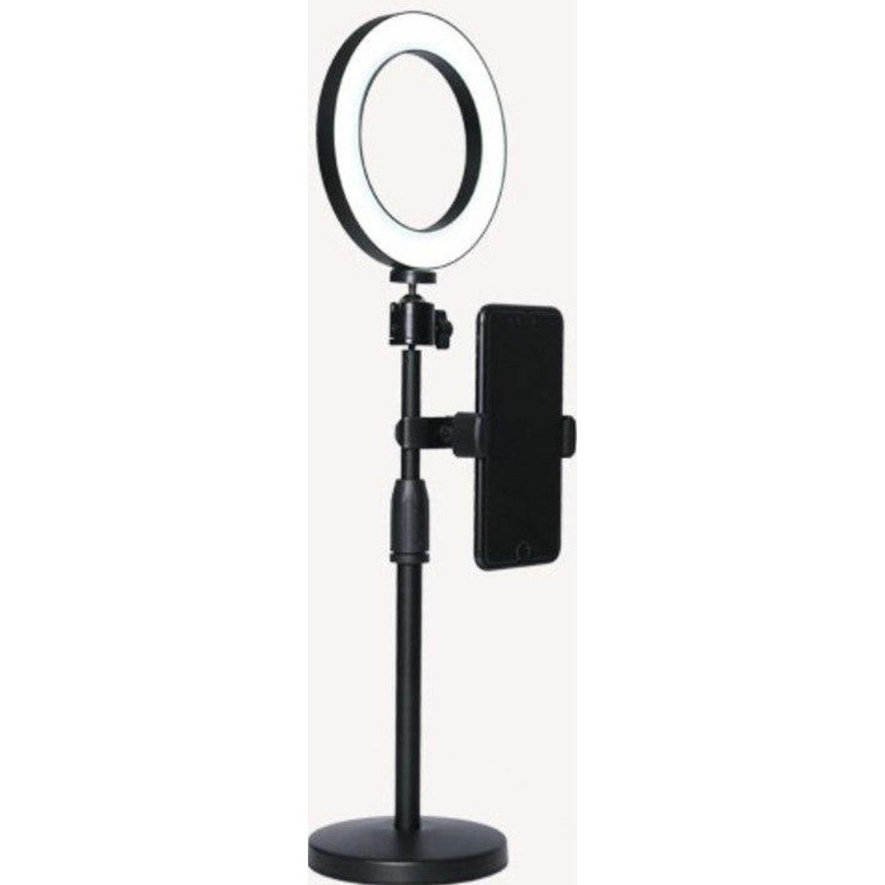 Настольная кольцевая селфи-лампа Dekko F-161