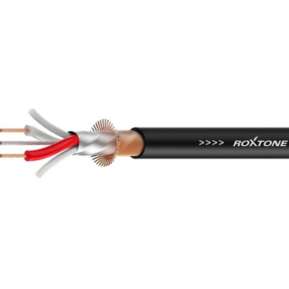 Кабель DMX с разьемами Roxtone DMX001/100 Black 100.0m