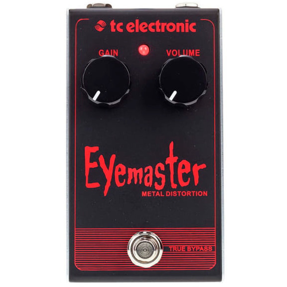 Гитарная педаль эффектов/ примочка Tc Electronic EYEMASTER METAL DISTORTION