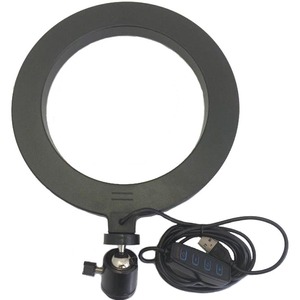 Настольная кольцевая селфи-лампа Dekko F-200