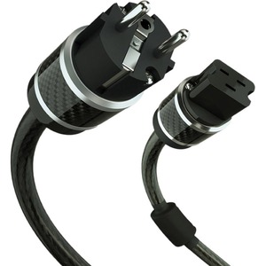 Кабель силовой Schuko - IEC C19 T+A Power Three Carbon C19 HD Heavy Duty socet 1.0 m