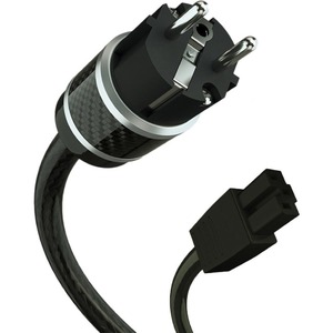 Кабель силовой Schuko - IEC C13 T+A Power Three Carbon 1.0 m C13 HDHeavy Duty socet