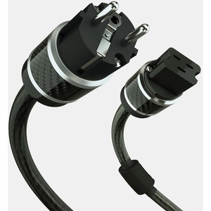 Кабель силовой Schuko - IEC C19 T+A Power Three Carbon 3.0m C19 HD Heavy Duty socet