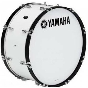 Маршевый бас-барабан Yamaha MB4022 WHITE