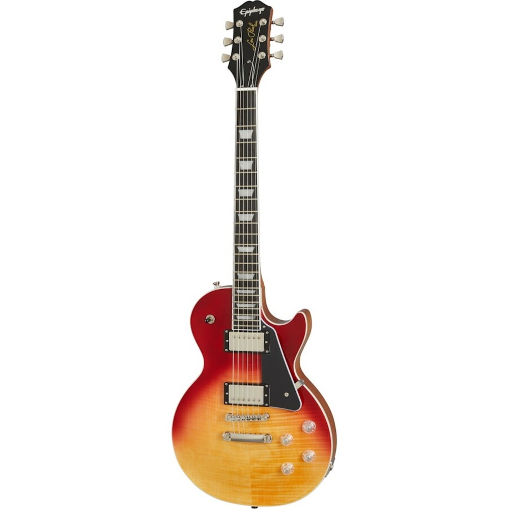Электрогитара Les Paul Epiphone Les Paul Modern Figured Magma Orange Fade