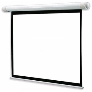 Экран для дома, настенно потолочный с электроприводом Draper Salara HDTV (9:16) 234/92 114*203 MW ed 12 TBD