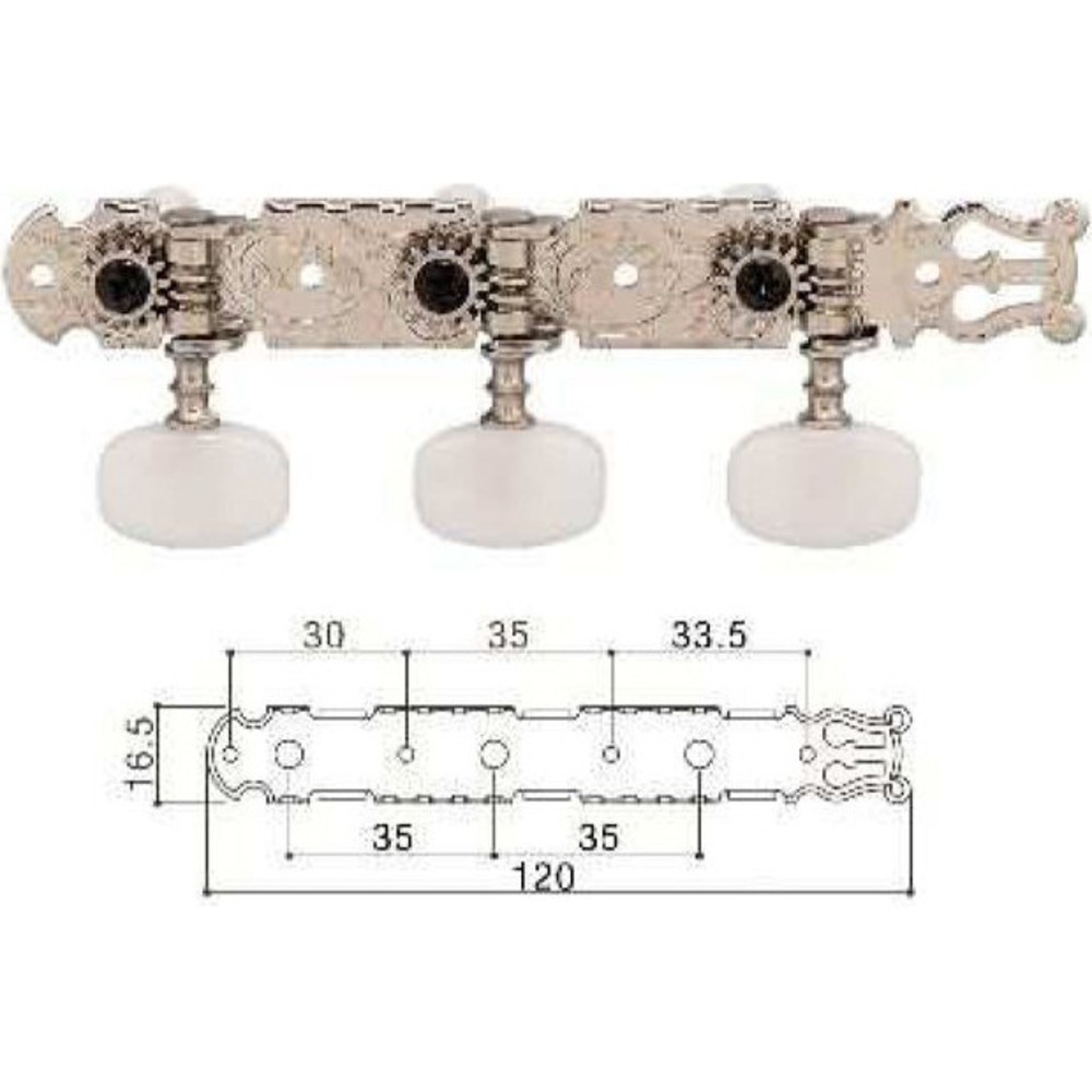 Колки для классической гитары Gotoh 35G-350