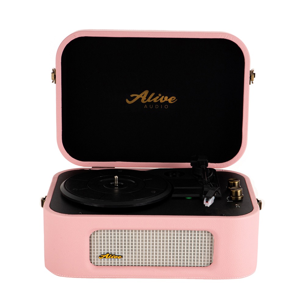 Проигрыватель винила Alive Audio STORIES Rose c Bluetooth
