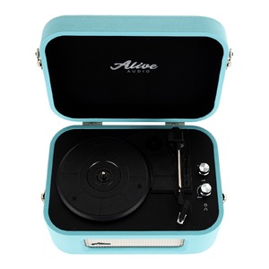 Проигрыватель винила Alive Audio STORIES Turquoise c Bluetooth