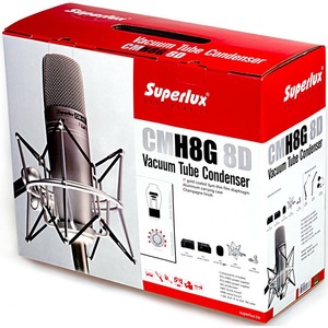 Микрофон ламповый конденсаторный SUPERLUX CMH8D