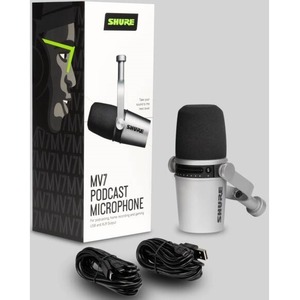 USB микрофон Shure MV7-S