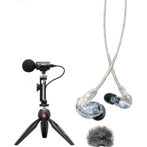 USB микрофон Shure MV88+SE215-CL-EFS
