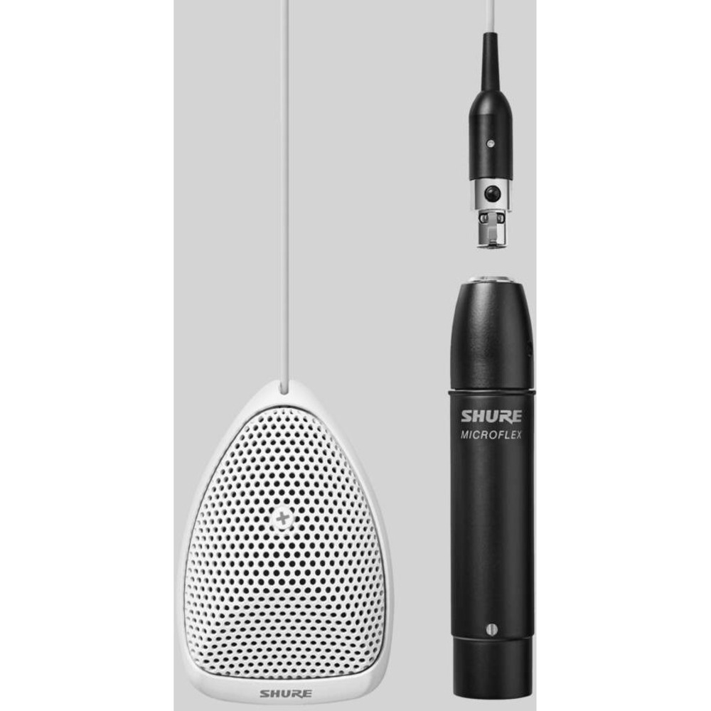Микрофон поверхностный Shure MX391W/S