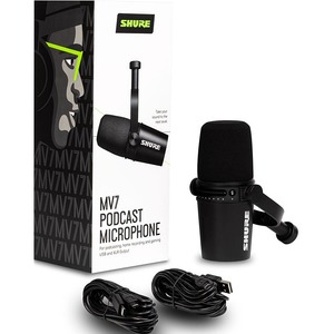 USB микрофон Shure MV7-K