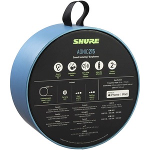 Наушники внутриканальные классические Shure SE215DYBK+UNI-EFS