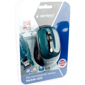 Мышь игровая Gembird MUSW-420-2