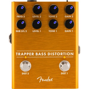 Педаль эффектов/примочка для бас гитары Fender TRAPPER BASS DISTORTION