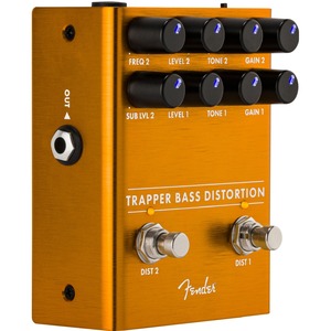 Педаль эффектов/примочка для бас гитары Fender TRAPPER BASS DISTORTION
