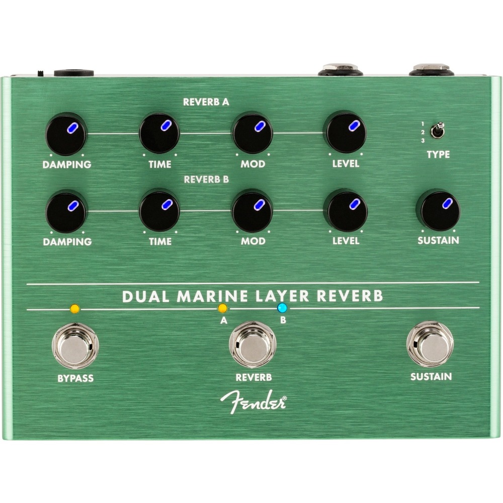Гитарная педаль эффектов/ примочка Fender DUAL MARINE LAYER REVERB