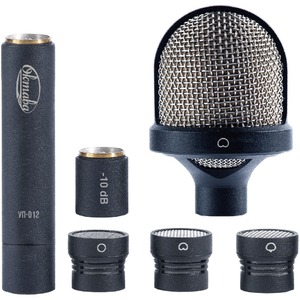 Микрофон студийный конденсаторный Октава МК-012-40 черный в деревянном футляре