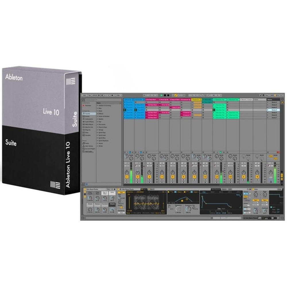 Программное обеспечение для студии Ableton Live 10 Suite E-License