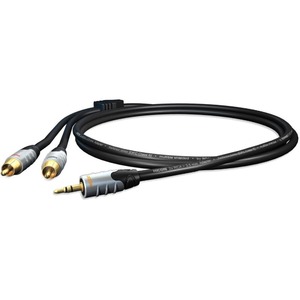 Кабель аудио 1xMini Jack - 2xRCA HIC-ON HIA-C2J3-0500 5.0m