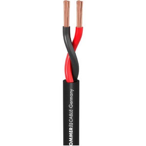 Кабель акустический с катушки двухжильный Sommer Cable 440-0051 Meridian Mobile SP240 Black